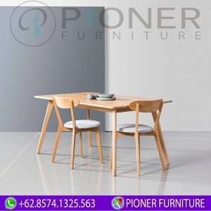 Kursi Makan Kayu KMS002 Pioner Furniture WA 6285741325563 (2)