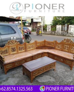  Kursi  Sofa Minimalis Ruang Tamu SMS002 Pioner Furniture