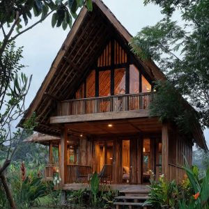 furnitur kayu jati, vila Bali, desain interior, pioner furniture